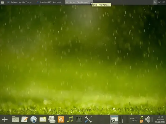 Gallery thumbnail: 20100112 Xfce Sidux
