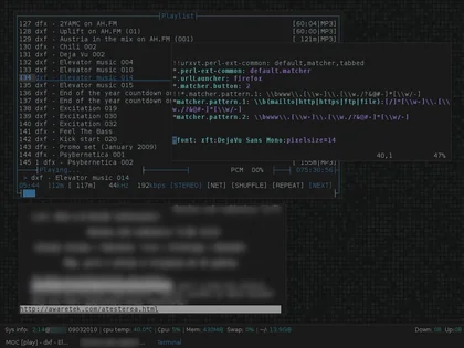 Gallery thumbnail: Sshot 20100309 Openbox Debian