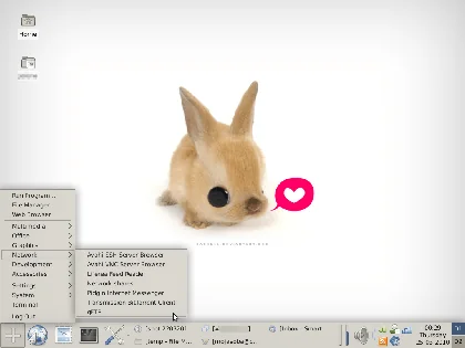 Gallery thumbnail: Sshot 20100325 Xfce Zenwalk