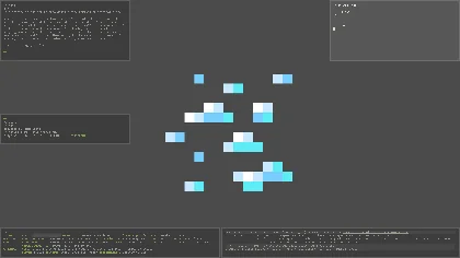 Gallery thumbnail: Sshot 20131220 Monsterwm Debian